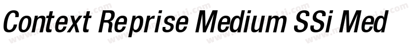 Context Reprise Medium SSi Medium字体转换